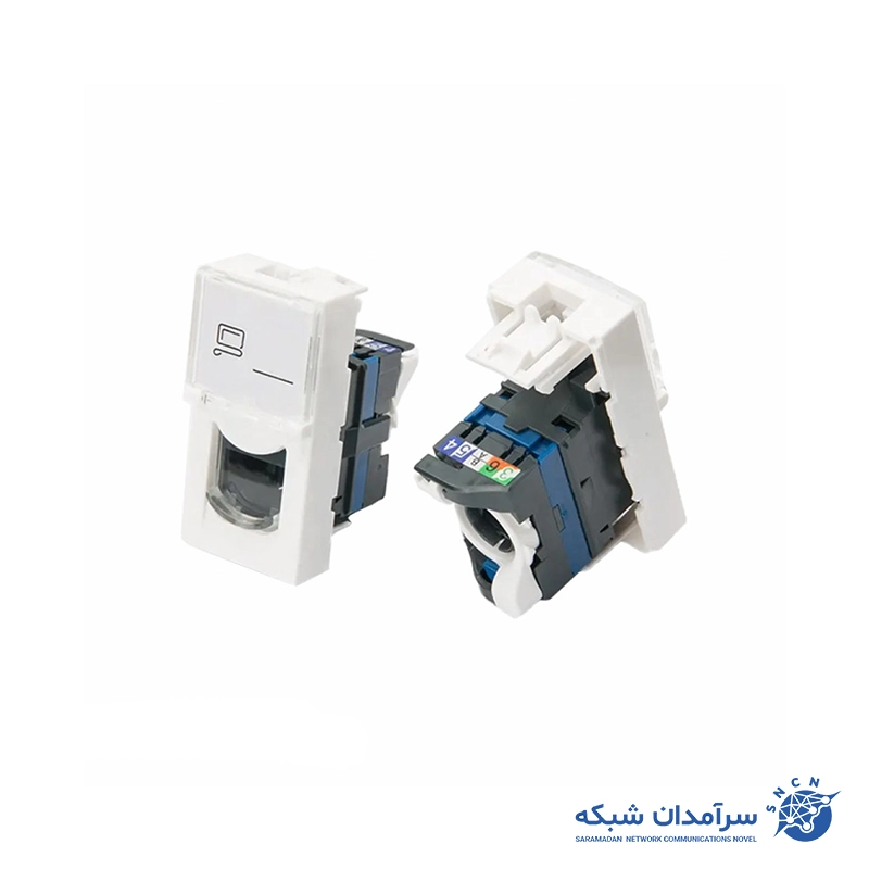 KEYSTONE JACK CAT6 01 کیستون شبکه باریک CAT.6 UTP لگراند