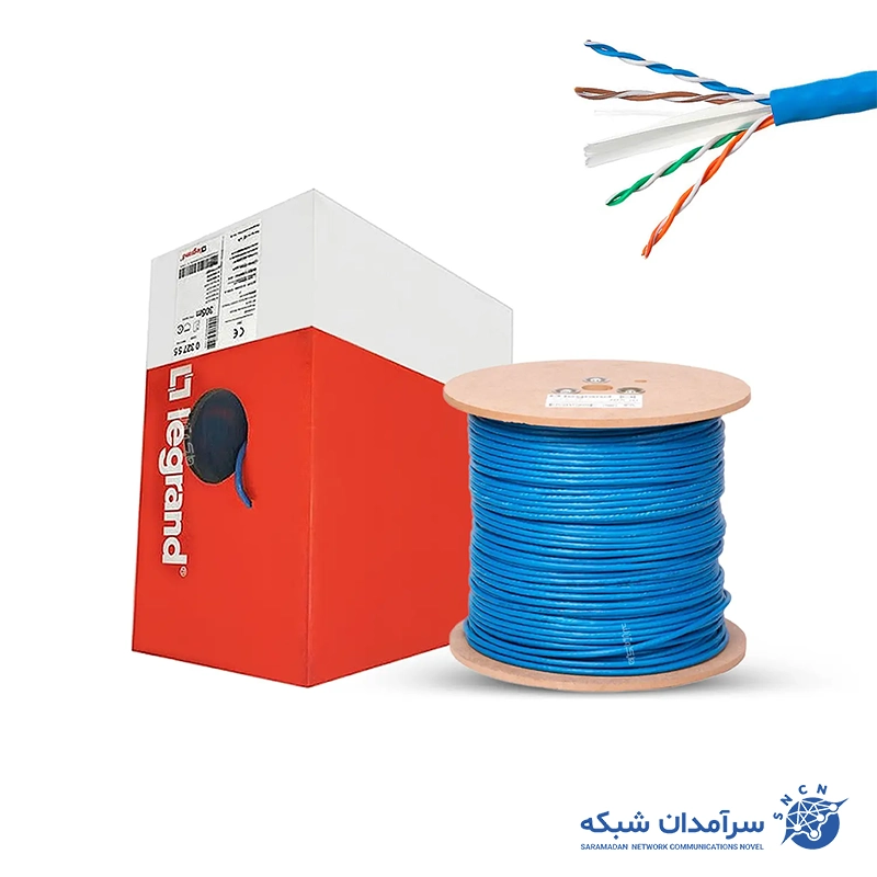 cable cat.6 utp 04 کابل شبکه cat.6 utp لگراند با روکش LSZH
