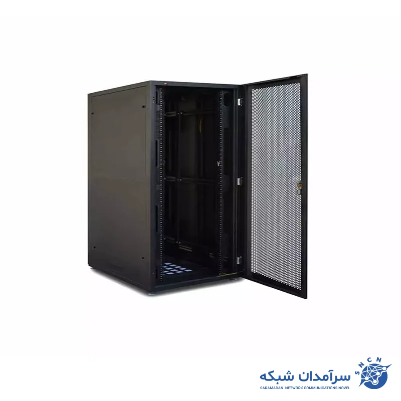 16-unit standing rack, 80-depth, Paya System رک ایستاده 16 یونیت عمق 80 پایا سیستم