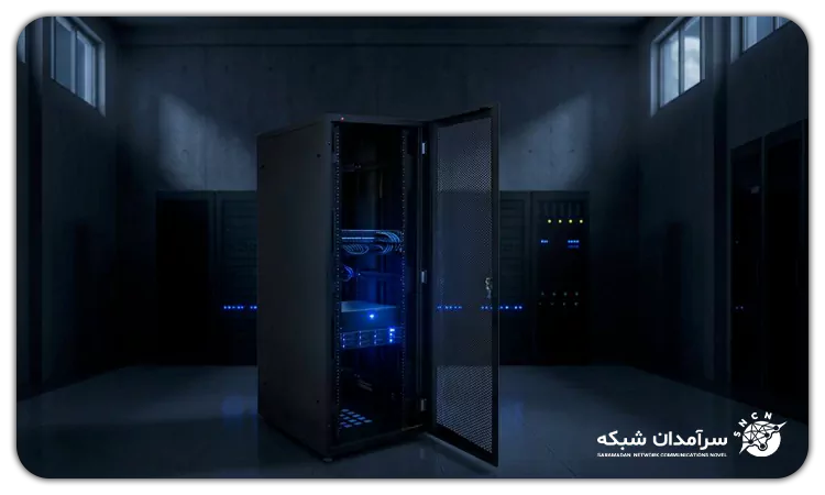 رک ایستاده 40 یونیت عمق 100 پایا سیستم