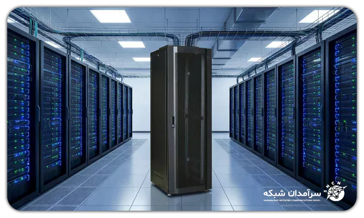 رک ایستاده 42 یونیت عمق 100 پایا سیستم
