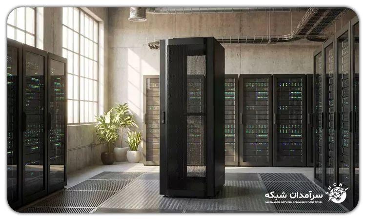 رک ایستاده 42 یونیت عمق 60 پایا سیستم