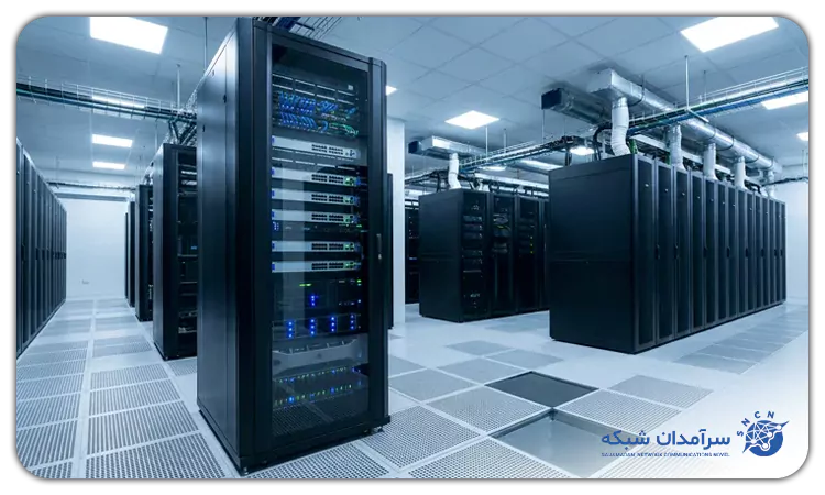 رک ایستاده 44 یونیت عمق 100 پایا سیستم