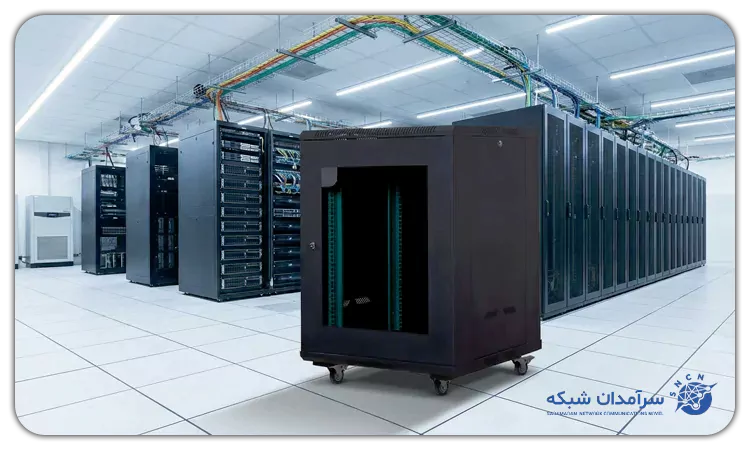 رک ایستاده 16 یونیت عرض 60 عمق 60 آماد سیستم