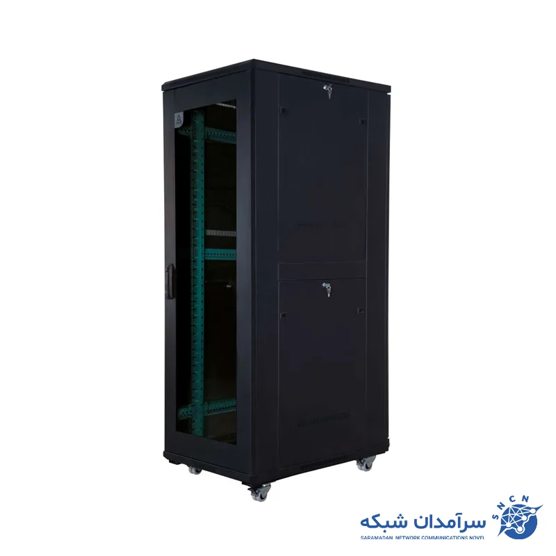 Standing rack 36 units width 60 depth 80 amaadsystem رک ایستاده 36 یونیت عرض 60 عمق 80 آماد سیستم
