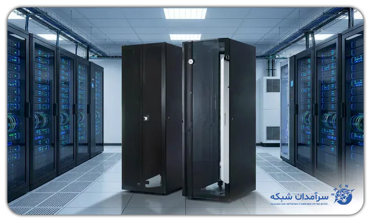 رک ایستاده 42 یونیت عمق 107 پایا سیستم
