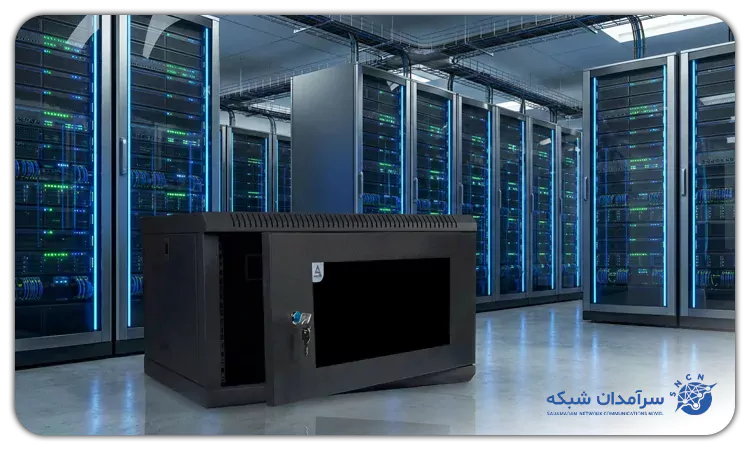 رک دیواری 6 یونیت عمق 45 آماد سیستم