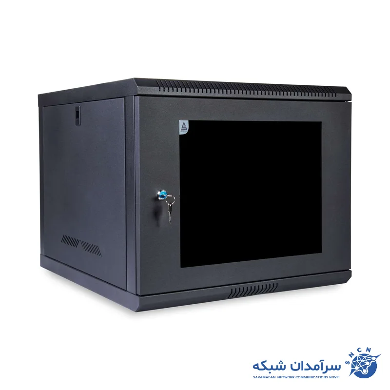 Wall rack 9 units, depth 45 Amaadsystem1 رک دیواری 9 یونیت عمق 45 آماد سیستم