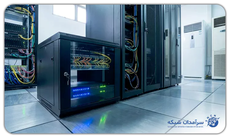 رک دیواری 9 یونیت عمق 60 آماد سیستم
