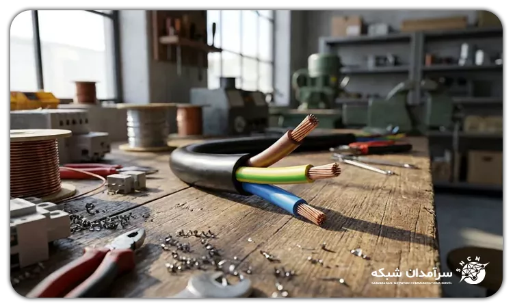 کابل برق 3 در 1.5 افشارنژاد
