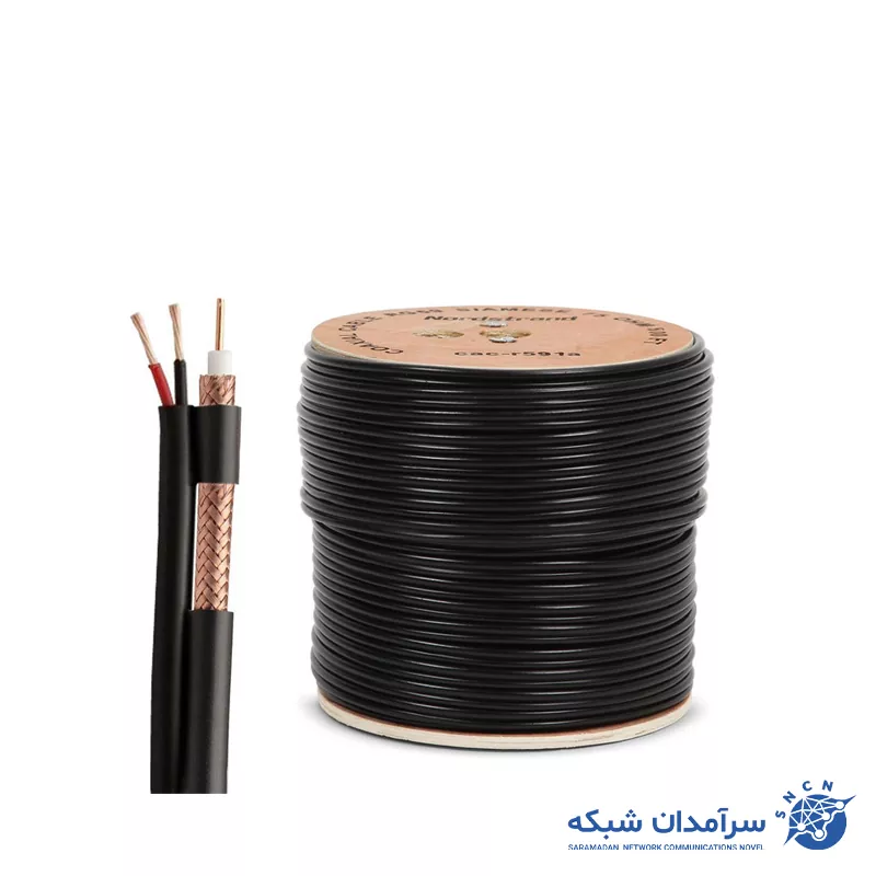 CCTV camera coaxial cable 1 کابل کواکسیال دوربین مداربسته