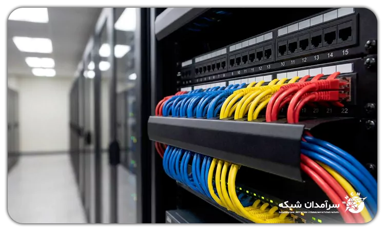 کیبل منیجمنت 1 یونیت در دار آماد سیستم