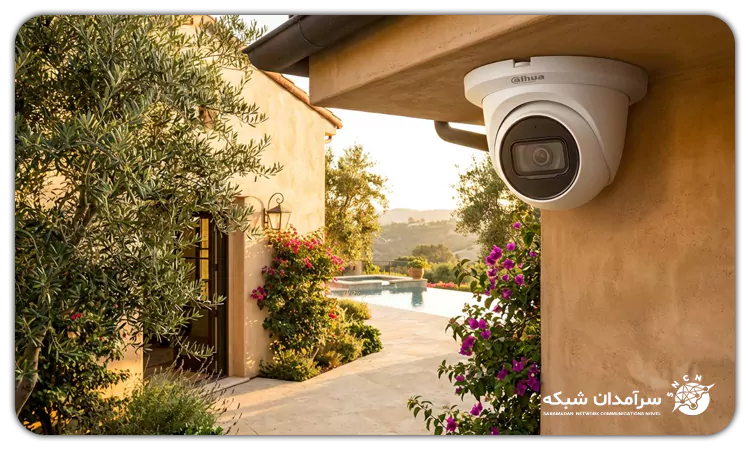 دوربین مداربسته تحت شبکه دام میکروفوندار داهوا مدل HDW2431TP-AS