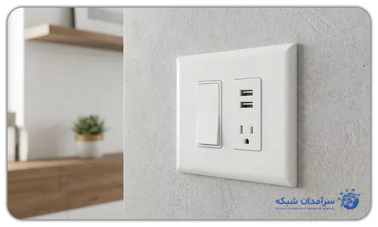 کادر و پایه 4 ماژول ترانک 50*105 سوپیتا 