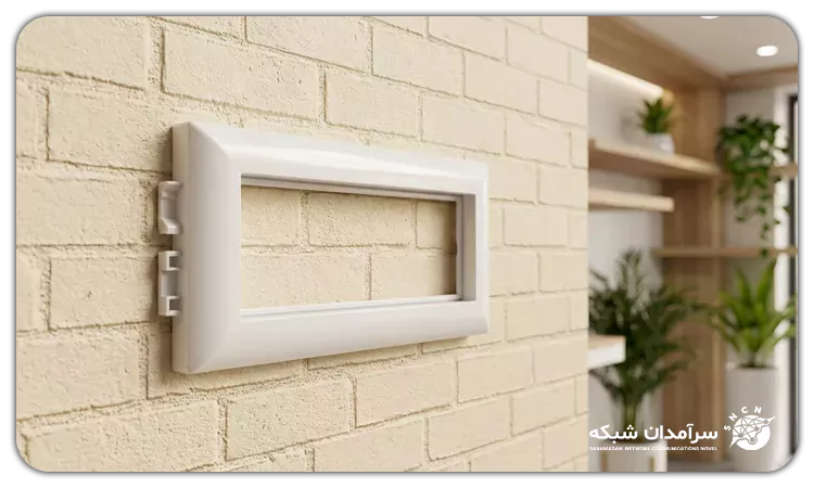 کادر و پایه 6 ماژول ترانک 50*105 سوپیتا