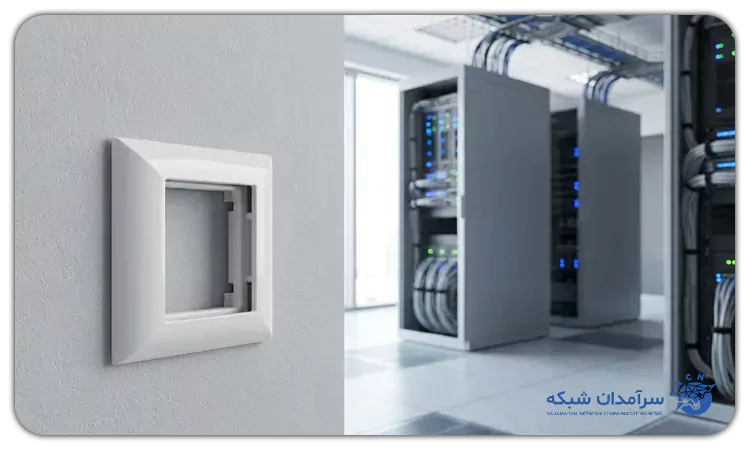 کادر و پایه دو ماژول ترانک 50*150 سوپیتا