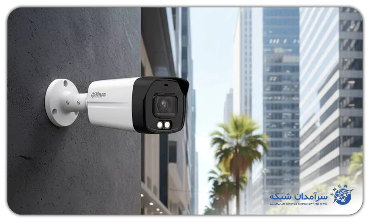 دوربین مداربسته بولت میکروفون دار دوال لایت داهوا مدل HFW-1200TLMP-IL-A