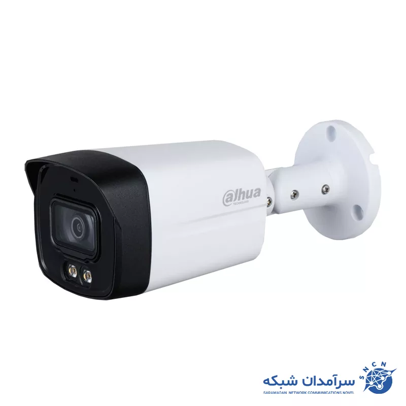 Dahua Full Color Bullet CCTV Camera, Large Case with Microphone, Model HFW1509TLMP-A 001 دوربین مداربسته بولت فول کالر کیس بزرگ میکروفون دار داهوا مدل HFW1509TLMP-A