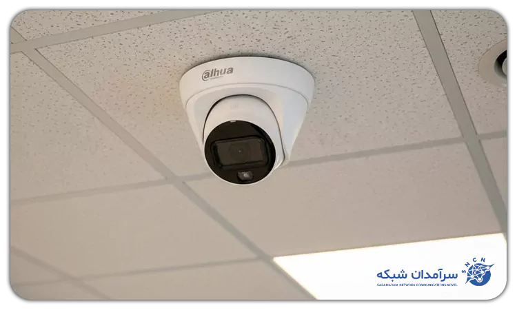 دوربین مداربسته تحت شبکه دام فول کالر میکروفون دار داهوا مدل HDW-1239T1P-A-IL