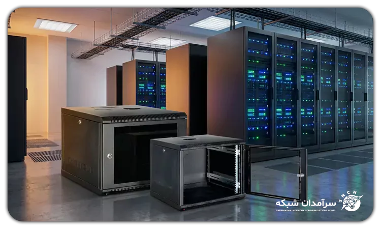 رک دیواری 12 یونیت عمق 60 پایا سیستم