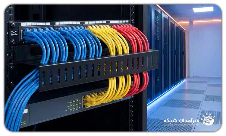 نگهدارنده کابل پچ پنل پایا سیستم