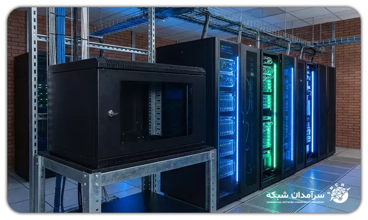 رک دیواری 6 یونیت عمق 60 پایا سیستم