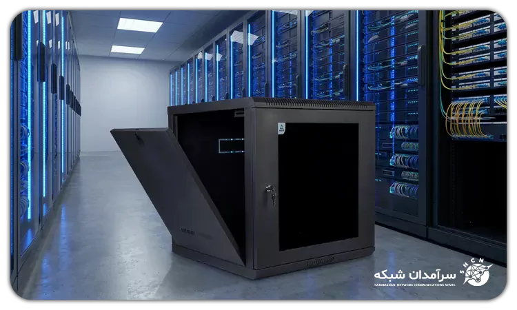 رک دیواری 9 یونیت عمق 60 پایا سیستم
